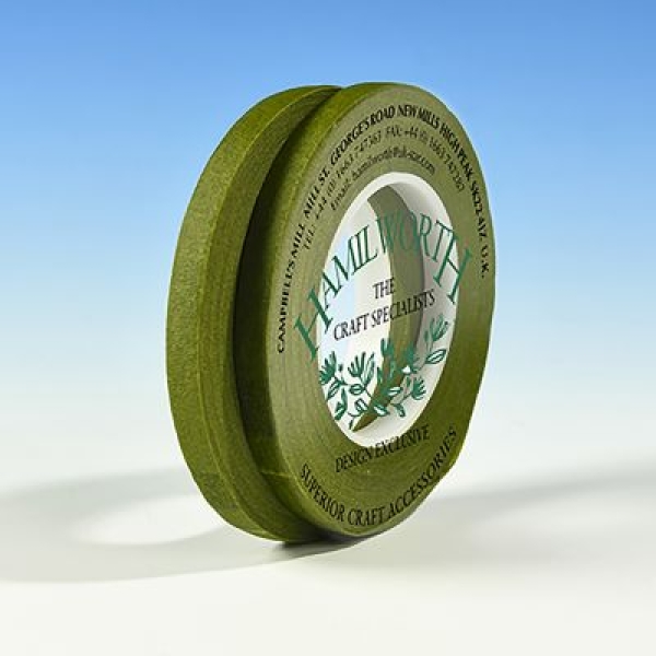 Florist Tape 6mm - Moss Green